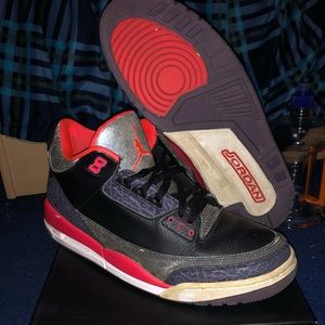 Jordan Retro 3 Crimson size 10.5
